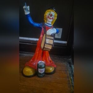 Colorful Clown Sculpture